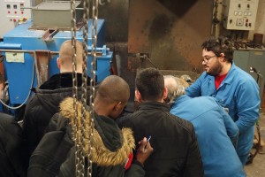 Visite des élèves du lycée fontaineroux